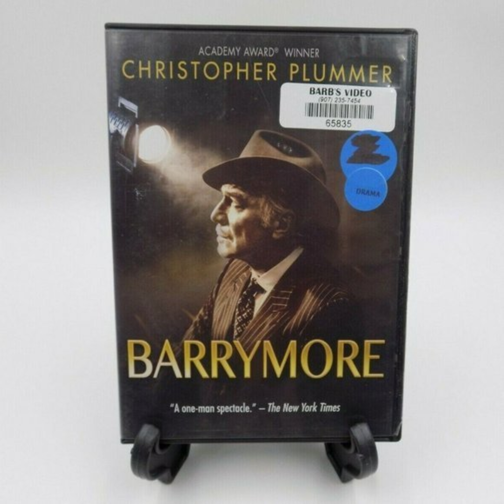 Barrymore Christopher Plummer - DVD - Ex-Rental
